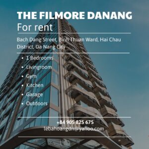 Căn hộ Filmore 1 phòng ngủ, 48m² – trung tâm Đà Nẵng, tiện ích 5 sao